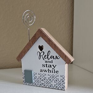 Decorative House Card Holder